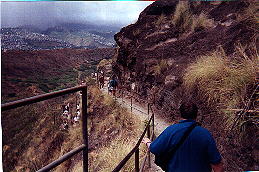 Diamond Head downhill