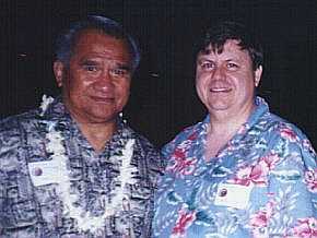 Professor Willy Cahill and me